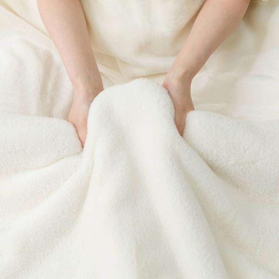 ニトリ（NITORI） 2枚合わせ 毛布 シングル(Nうるるラビット