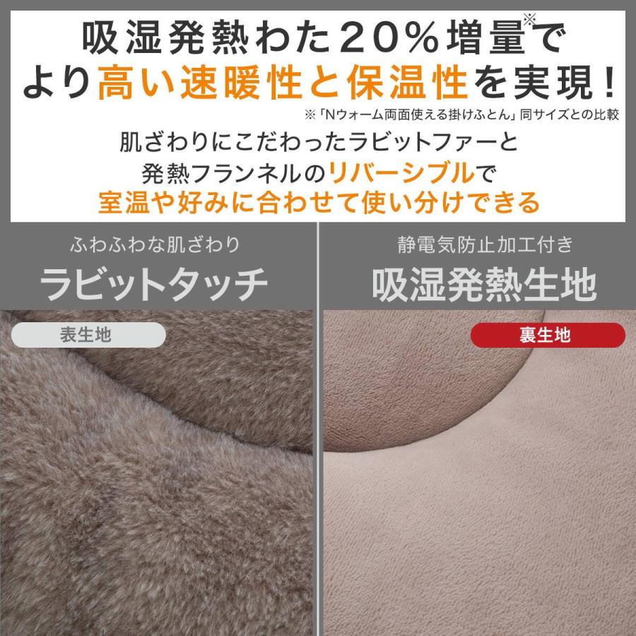 ニトリ（NITORI） 春・秋・冬と長く使える 両面 掛け布団 シングル(N