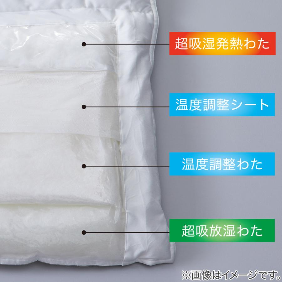 ニトリ（NITORI） ちょうど良い 温度×湿度 W調整 掛け布団 ダブル