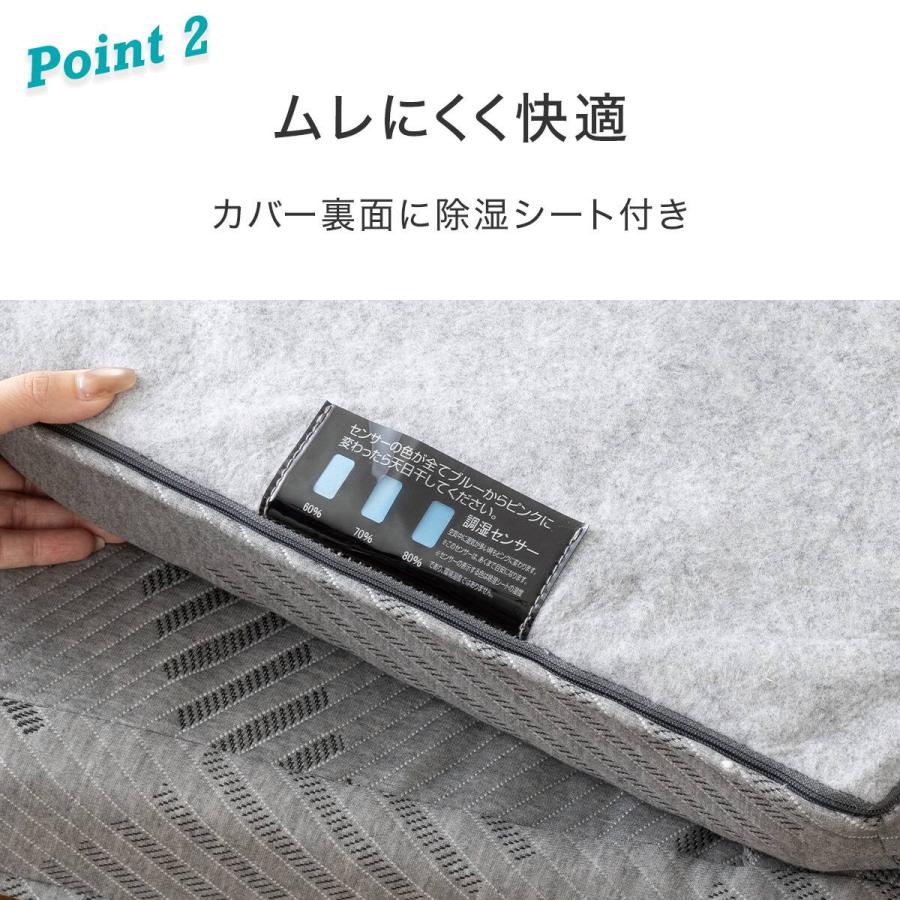 ニトリ（NITORI） 低反発&除湿 プレミアフィット 敷布団 シングル(S