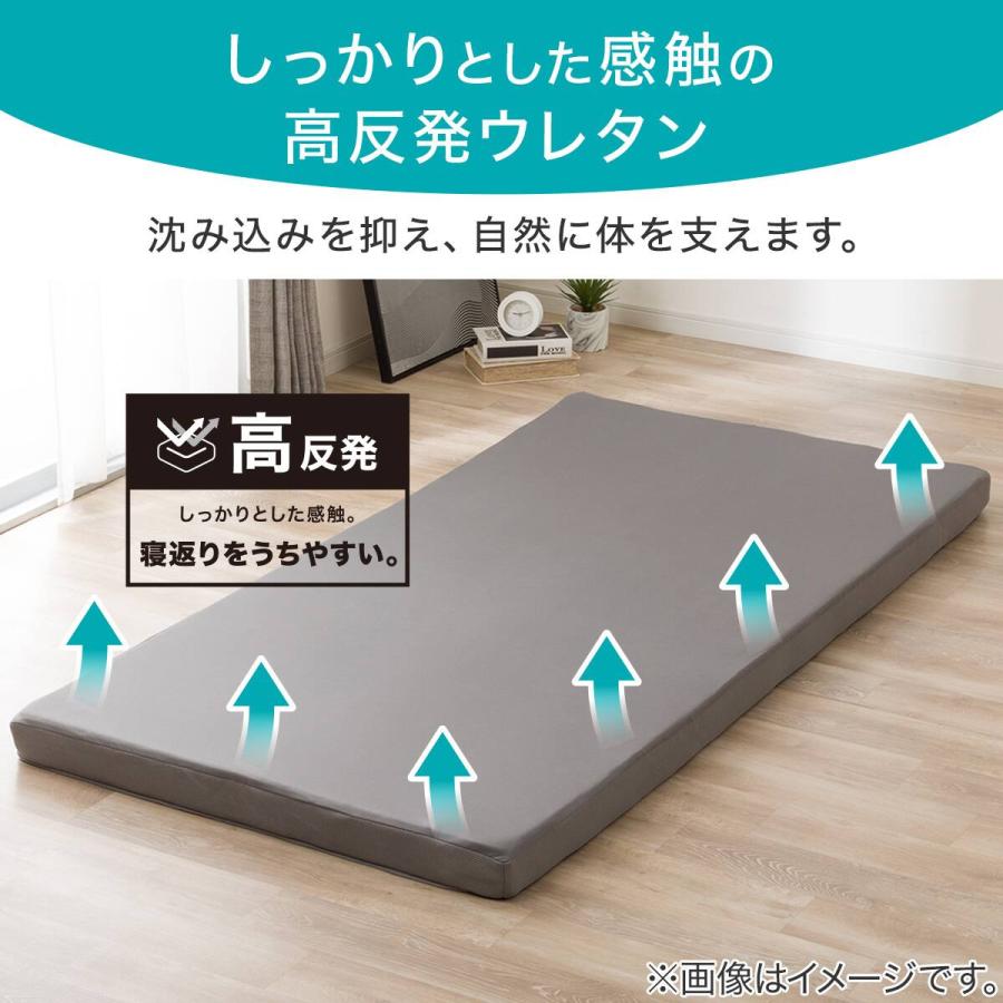 プレミアサポート　セミダブル　高反発　敷ふとん ニトリ（NITORI） 高反発&除湿 プレミアサポート 敷布団 セミダブル
