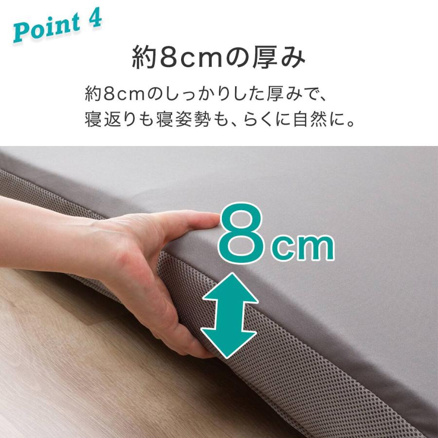 ニトリ（NITORI） 高反発&除湿 プレミアサポート 敷布団 セミダブル