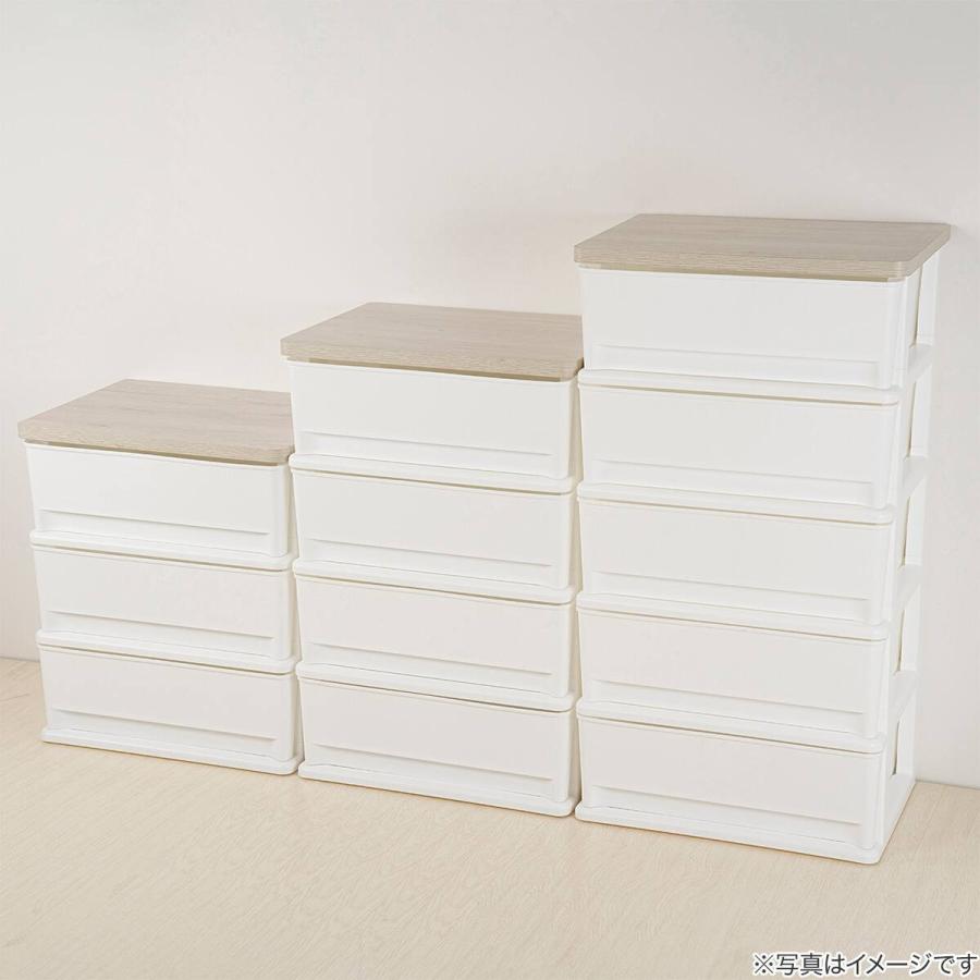 ニトリ（NITORI） 木目調天板チェスト 3段(FD2-W3D) : ニトリ Yahoo!店