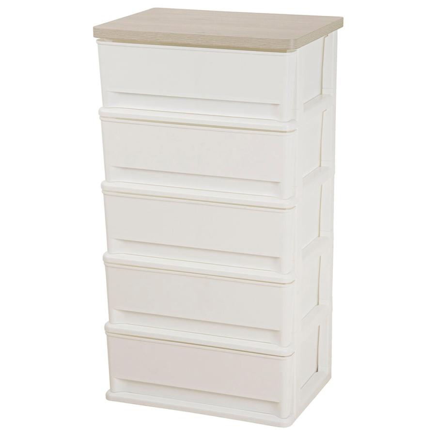 ニトリ木製5段チェスト ニトリ（NITORI） 木目調天板チェスト 5段(FD2-W5D) : ニトリ Yahoo!店