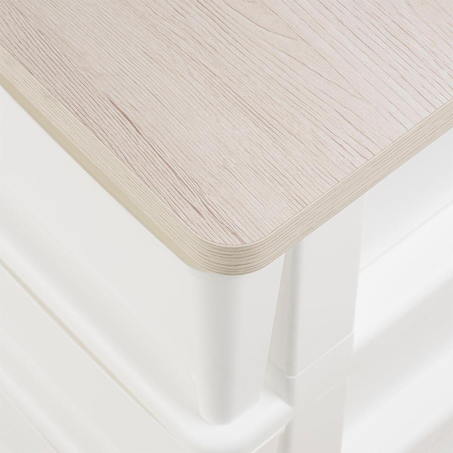 【組み立て済み】木目調天板チェスト 5段(FD-W5Dライトブラウン) 木目調天板チェスト 5段(FD-W5Dライトブラウン) | ニトリネット【公式