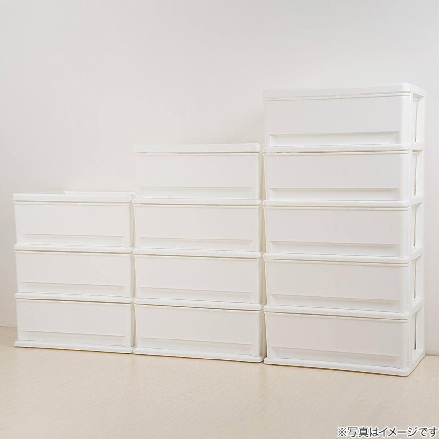 B1002 NITORI ニトリ ローチェスト 4段 ニトリ（NITORI） ローチェスト(クエス 80-4LC WH) : ニトリ Yahoo!店