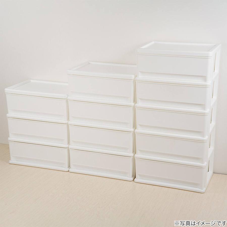 ホワイト 4段引き出し収納 ニトリ ニトリ（NITORI） クローゼットチェストFD(4段) : ニトリ Yahoo!店