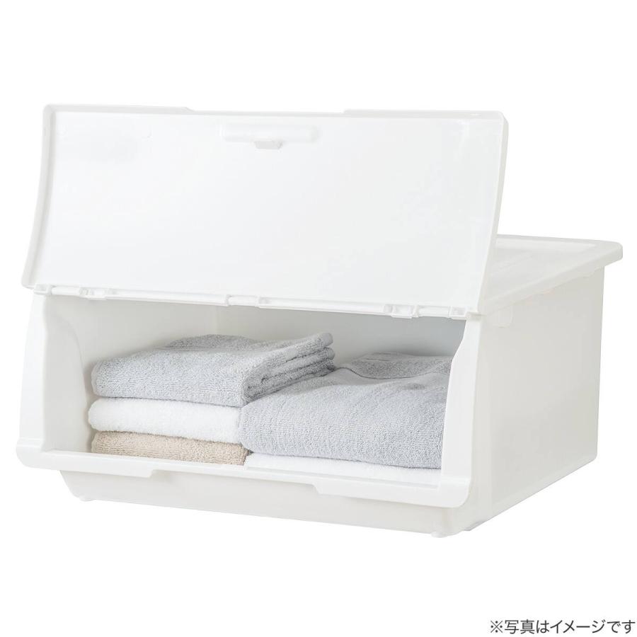 ニトリ（NITORI） 収納ケース レギュラー(N-FL ホワイト) : ニトリ
