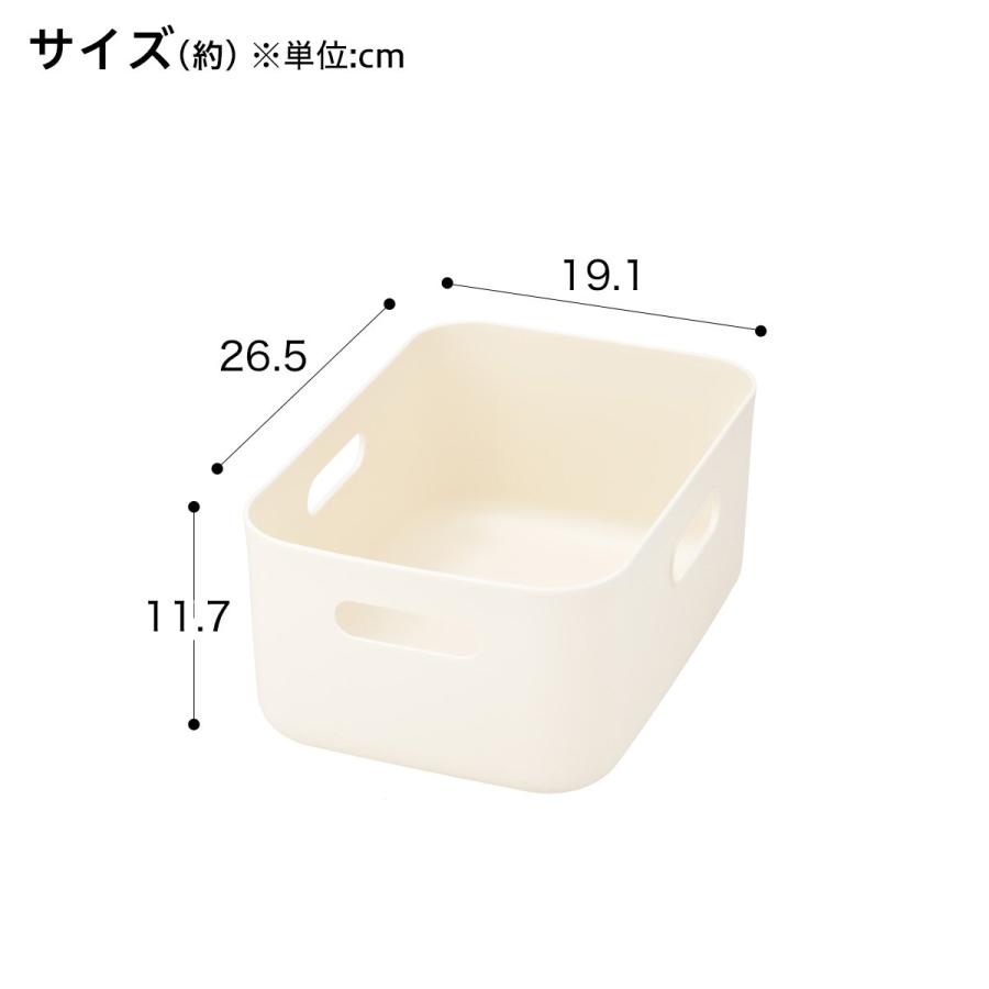 ニトリ（NITORI） 収納ケース ソフトNインボックス クォーター