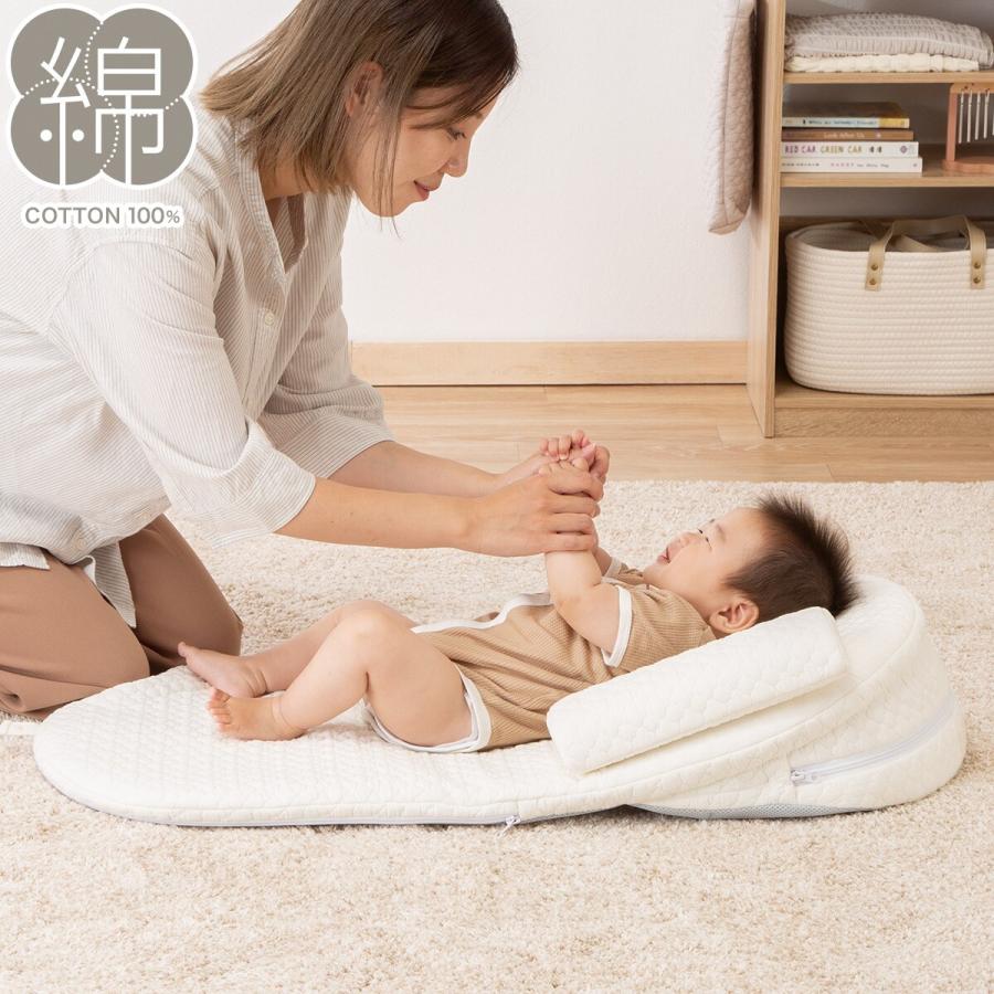 ニトリ（NITORI） 授乳吐き防止 高さ調整ベッドインベッド(IV IB02