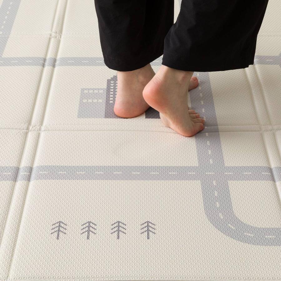 ニトリ（NITORI） たためる やわらかプレイマット ロードマップ(RM01