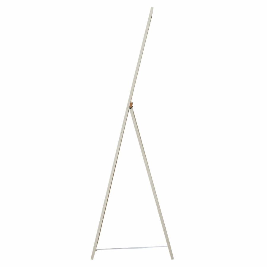 ニトリ（NITORI） スタンドミラー ホワイトウォッシュ (40150 002FE