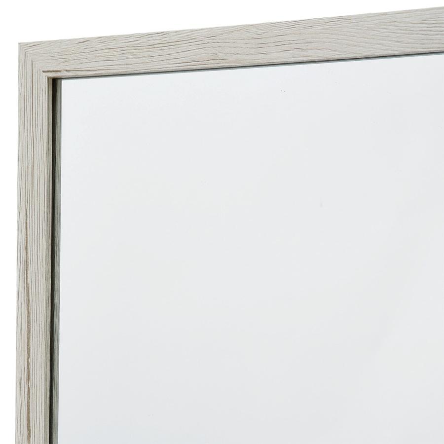 ニトリ（NITORI） スタンドミラー ホワイトウォッシュ (40150 002FE