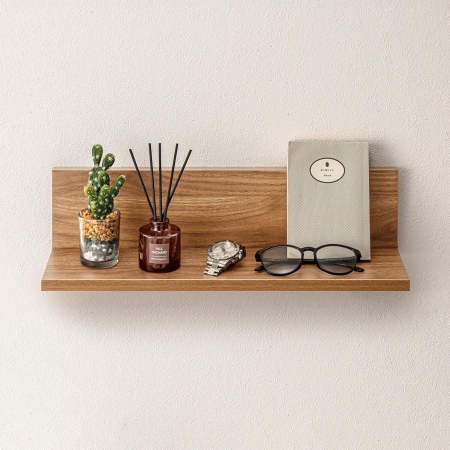 ウォールシェルフ 幅45cm (ライトブラウン HS) ニトリ期間限定：4/6迄