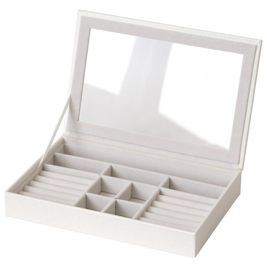 【TK】アクセサリーボッス　70個まとめ売り　ジュエリーBOX 空箱 ニトリ（NITORI） 2WAYアクセサリーBOX 2段 (ホワイト NH07) : ニトリ