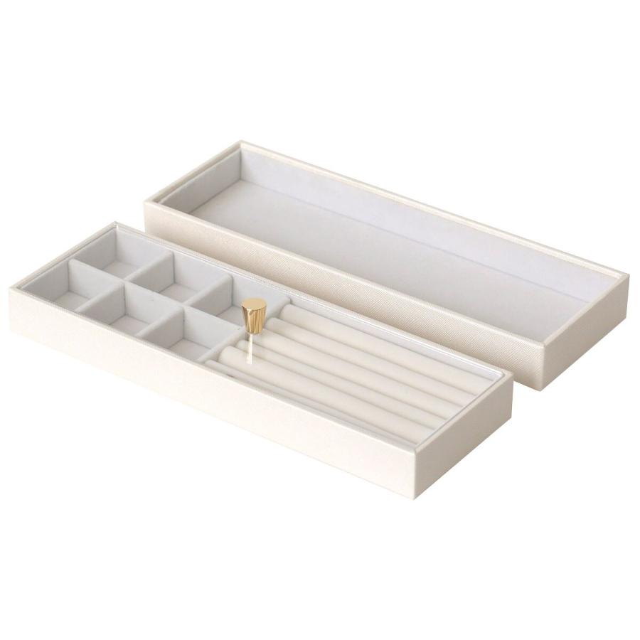ニトリ（NITORI） スタッキングアクセサリーBOX (ホワイト NH09