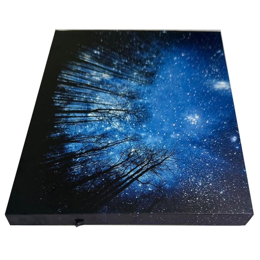 ニトリ LEDキャンバスポスター 星空(ZF01) : ニトリ Yahoo!店