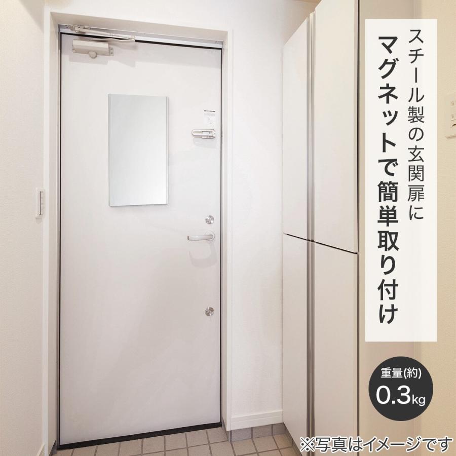 ニトリ（NITORI） マグネット付き 割れない軽量フィルムミラー (25