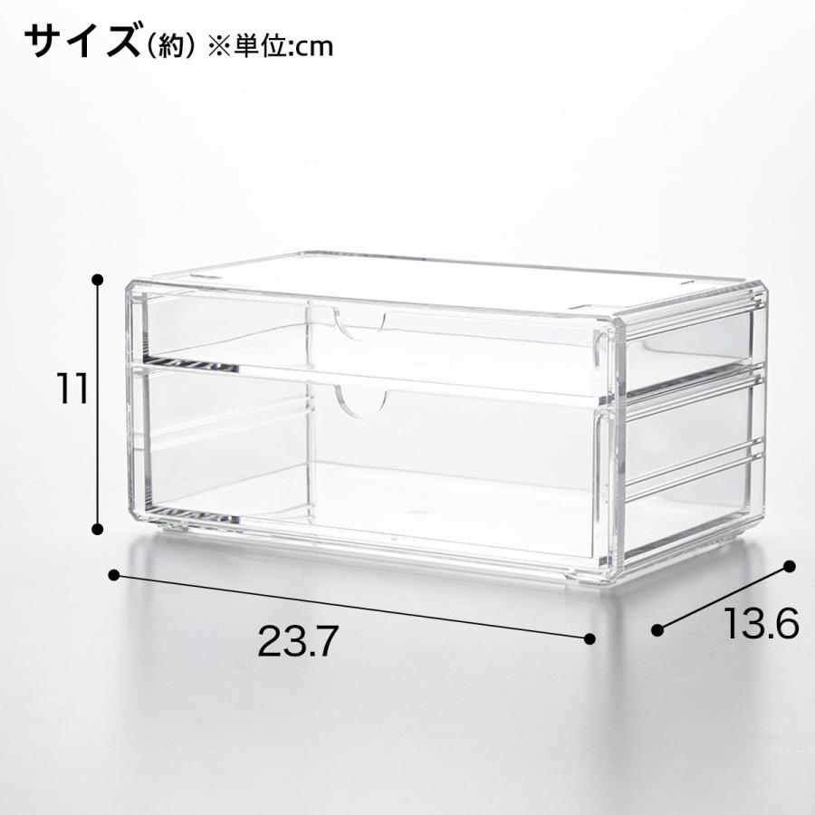 ニトリ（NITORI） コスメ引き出し 2段 M デコホーム : ニトリ Yahoo!店