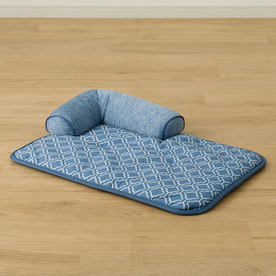 ニトリ ペットあごのせ枕付マット M (NクールWSP S253) : ニトリ