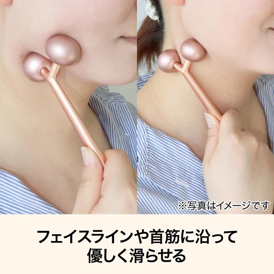 ニトリ（NITORI） Vガタフェイスローラー(DH04 ピンクゴールド