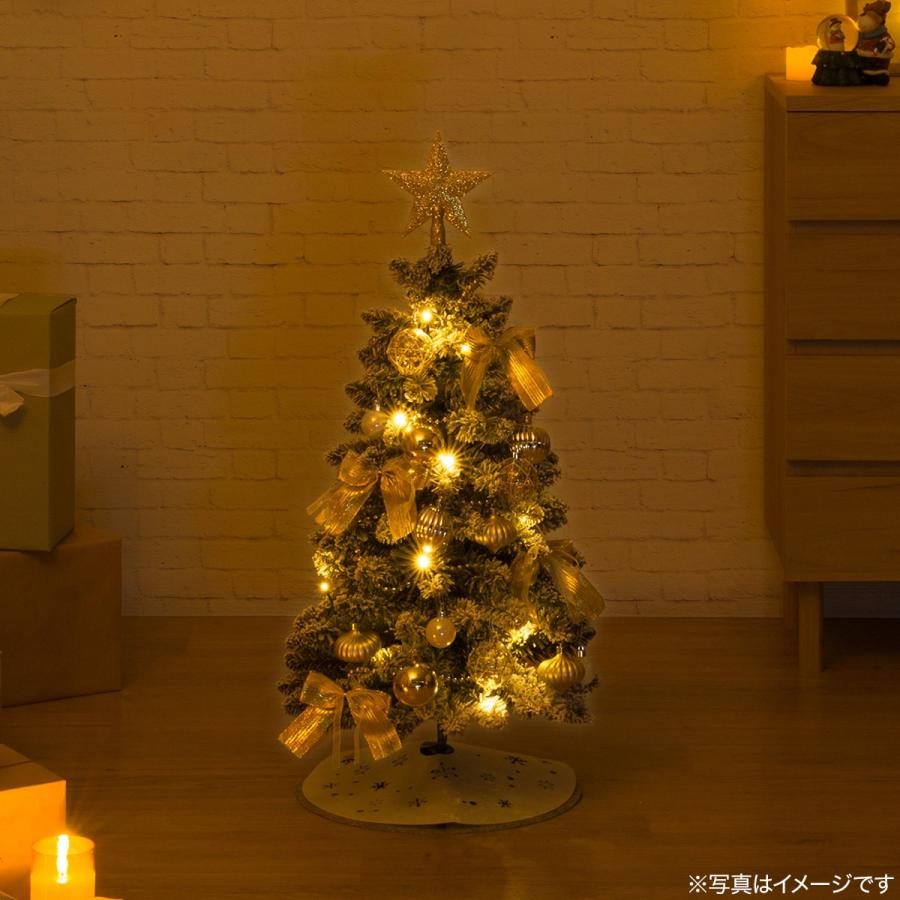 ニトリ（NITORI） デコレーションセットツリースノー90cm(n5HH