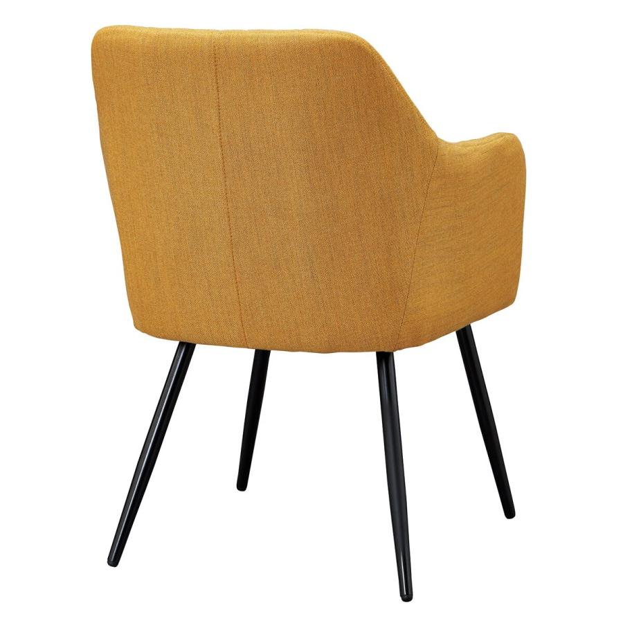 miko様用　ニトリ　ダイニングチェア　オレンジ　直接取引値引き可能 ニトリ ロータイプ リビングダイニングチェア 1人掛け