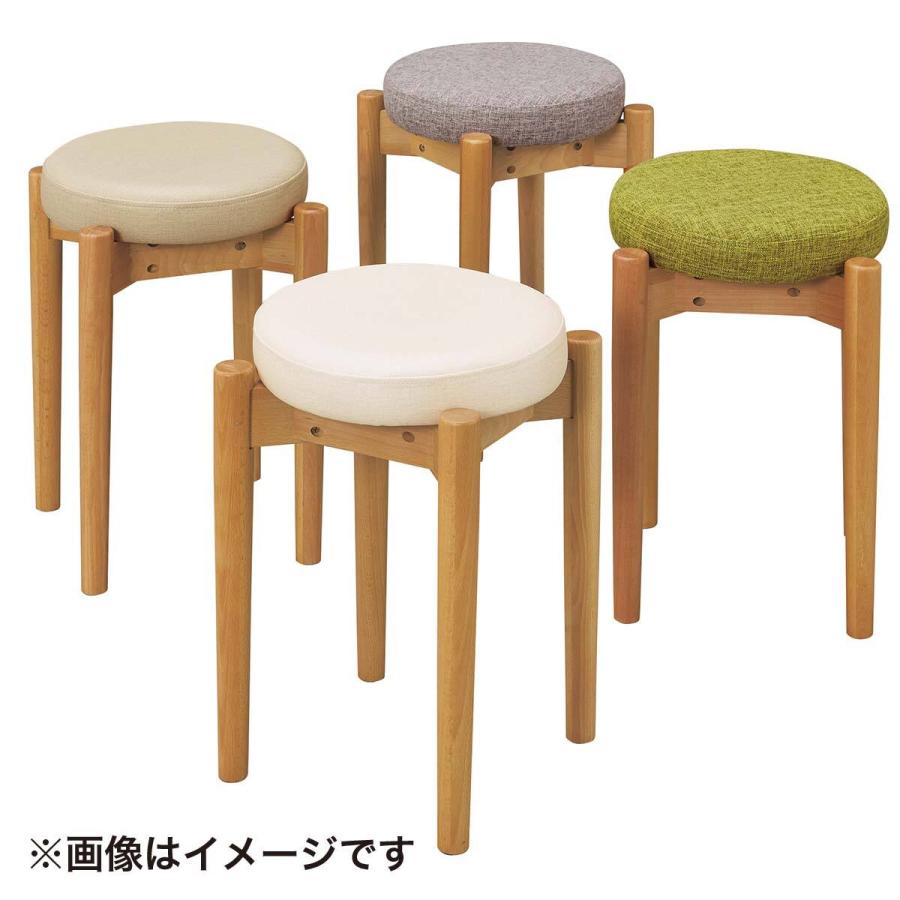 ニトリ（NITORI） 木製スツール(RM-401 Gシルク#1 BE) : ニトリ Yahoo