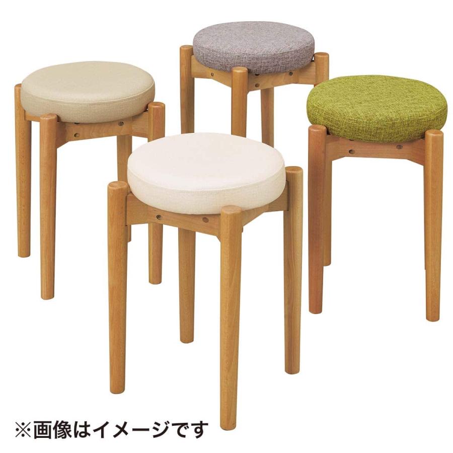 ニトリ（NITORI） 木製スツール(RM-401 布#63 GY) : ニトリ Yahoo!店