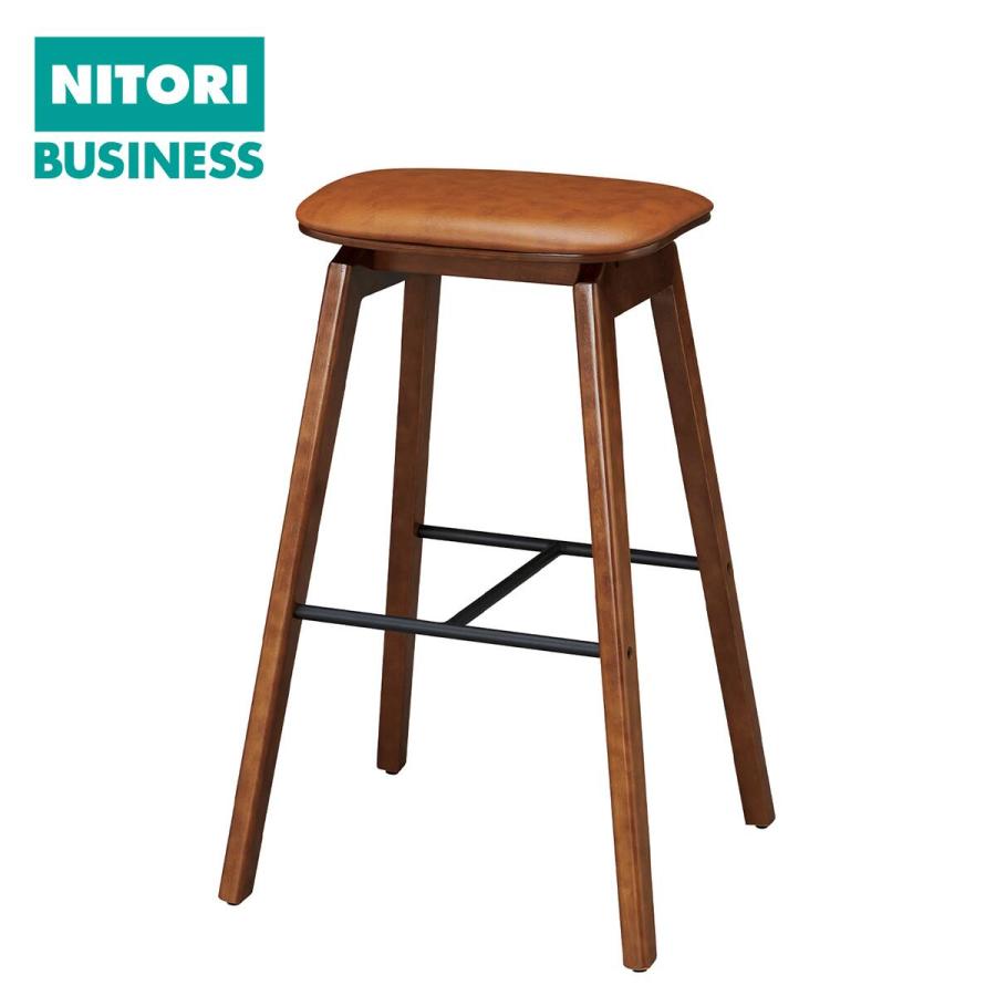 ニトリ（NITORI） ハイスツール(AM-7099H MBR/CA) : ニトリ Yahoo!店
