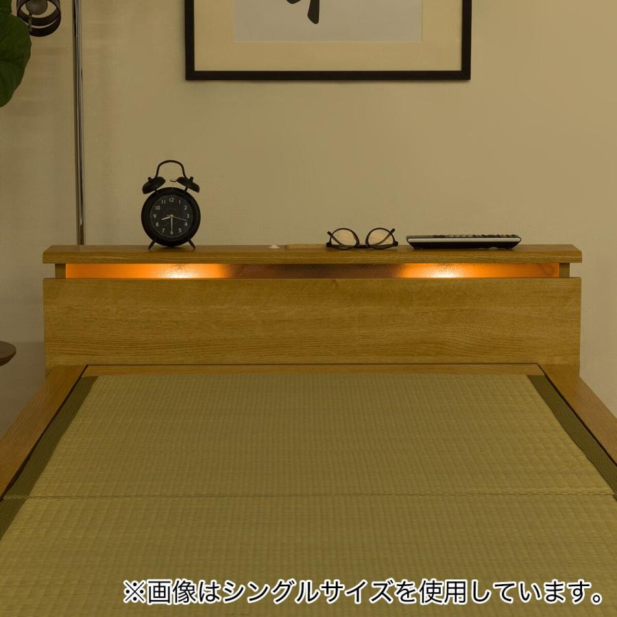 ニトリ ベッド セミダブル畳ベッド(シデンDH C38 LBR) : ニトリ ニトリ ベッド セミダブル畳ベッド(シデンDH C38 LBR) : ニトリ