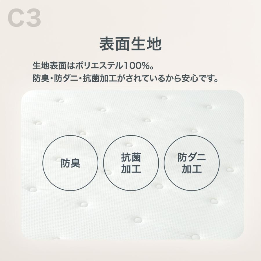 ニトリ マットレス セミダブル ポケットコイル (Nスリープ C3