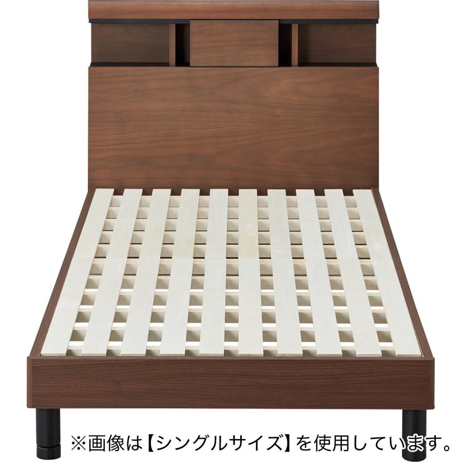 ニトリ すのこセミダブルベッドフレーム(MBR WP301) : ニトリ