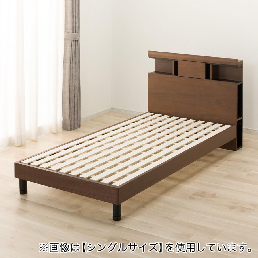 ニトリ（NITORI） すのこセミダブルベッドフレーム(MBR WP301