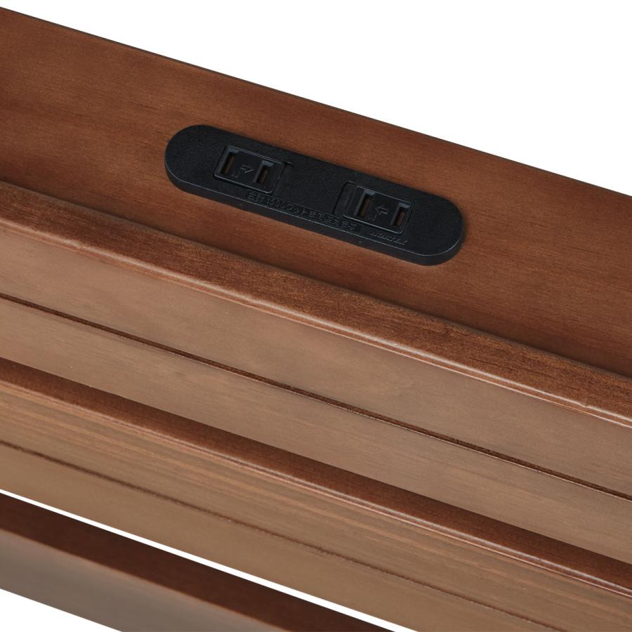 ニトリ（NITORI） すのこセミダブルベッドフレーム(XB101 MBR/BK