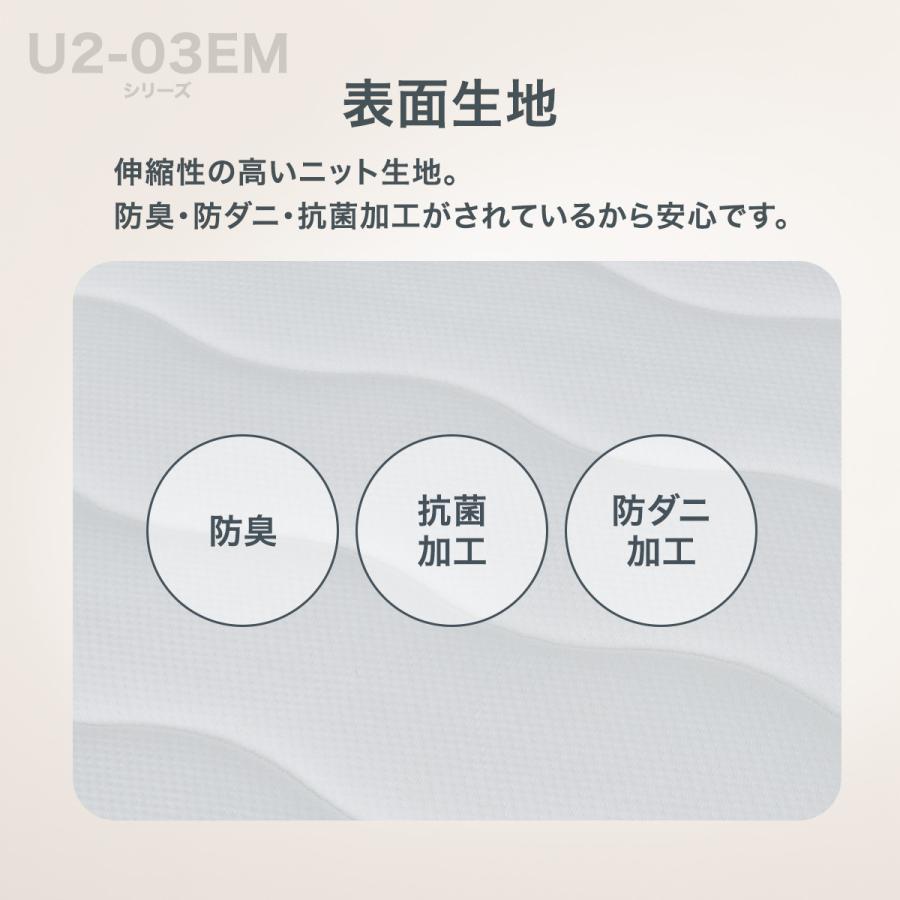 ニトリ（NITORI） マットレス セミダブル ポケットコイル マットレス