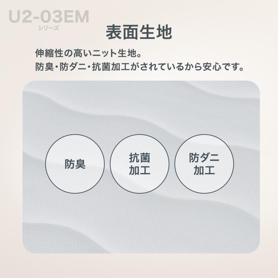 ニトリ（NITORI） マットレス セミダブル ポケットコイル マットレス