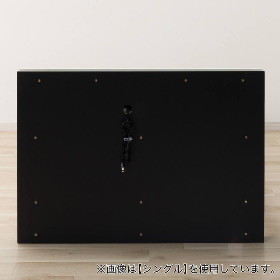ニトリ（NITORI） すのこセミダブルベッドフレーム(MF-301 MBR