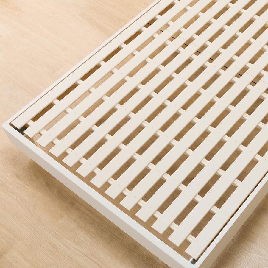 ニトリ（NITORI） ベッド セミダブルベッドフレーム(EB-001 WW LEG/LOW