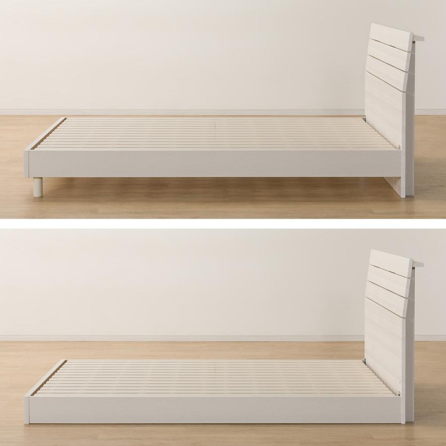 ニトリ（NITORI） ベッド セミダブルベッドフレーム(EB-001 WW LEG/LOW