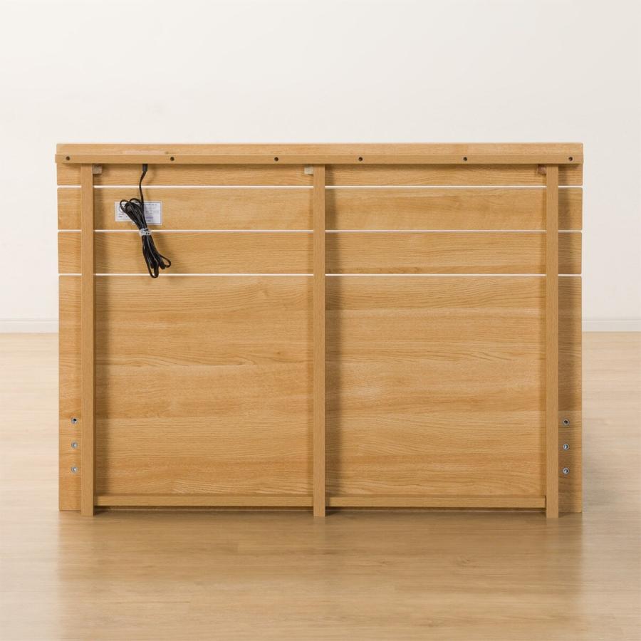 ニトリ（NITORI） セミダブルすのこベッドフレーム(EB-001 引出し収納