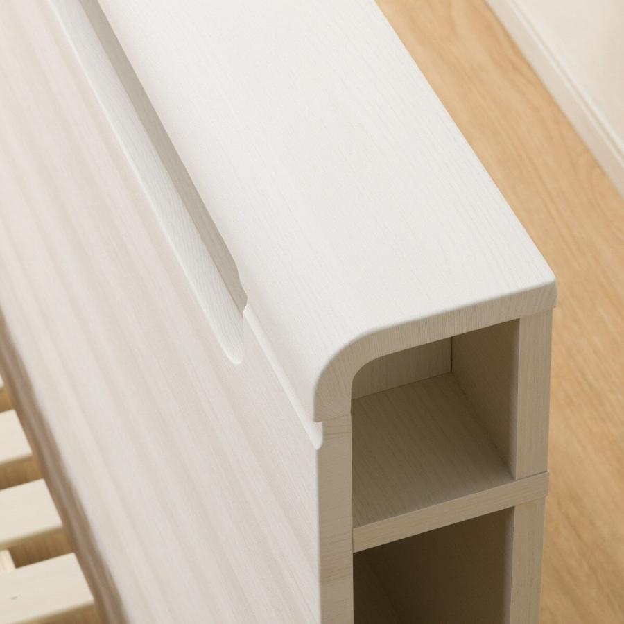 ニトリ ベッド セミダブルベッドフレーム(EB-003 WW LEG/LOW すのこ