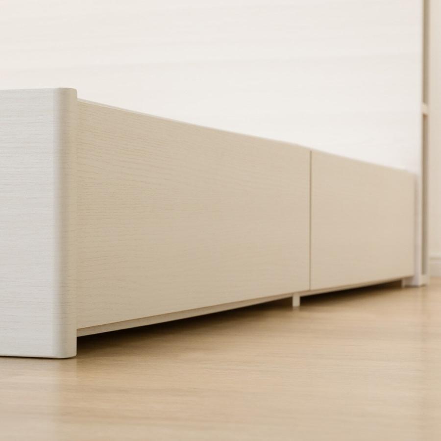 ニトリ セミダブルすのこベッドフレーム(EB-003 引出し収納付き WW DR