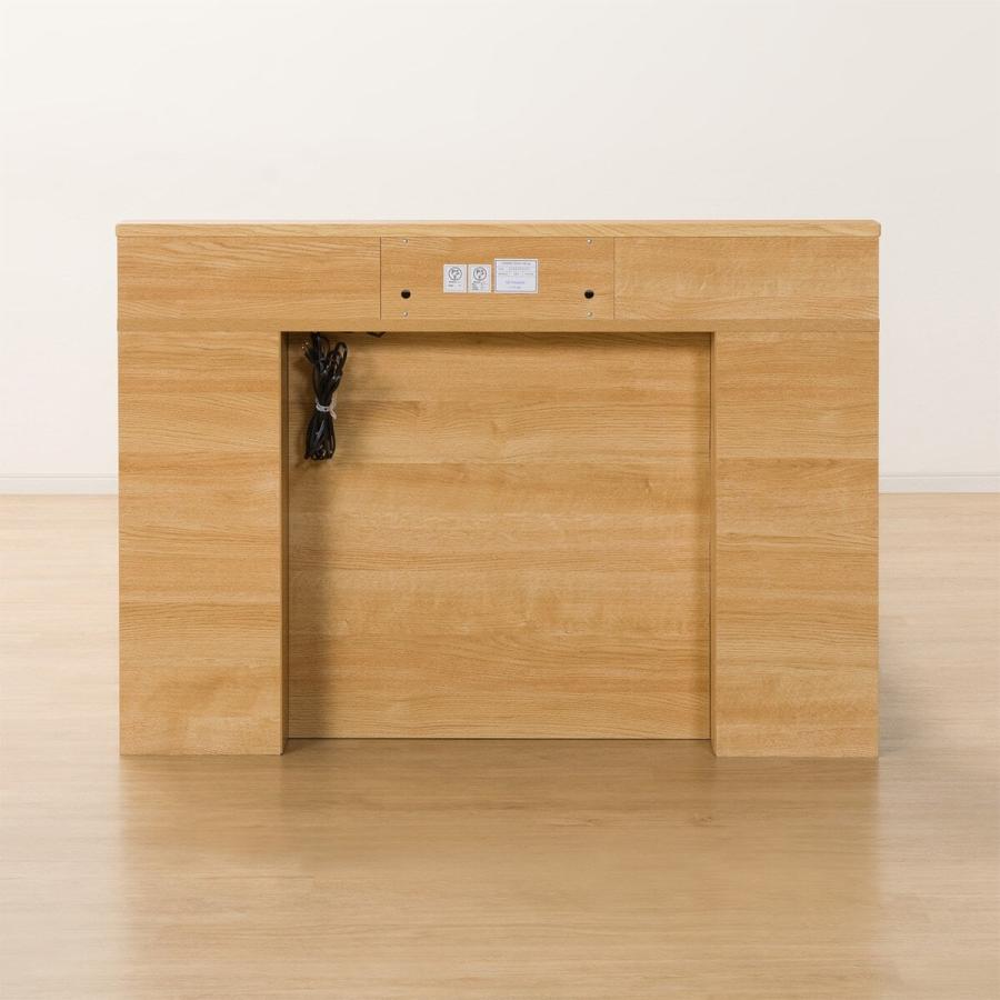 ニトリ セミダブルすのこベッドフレーム(EB-003 引出し収納付き LBR DR