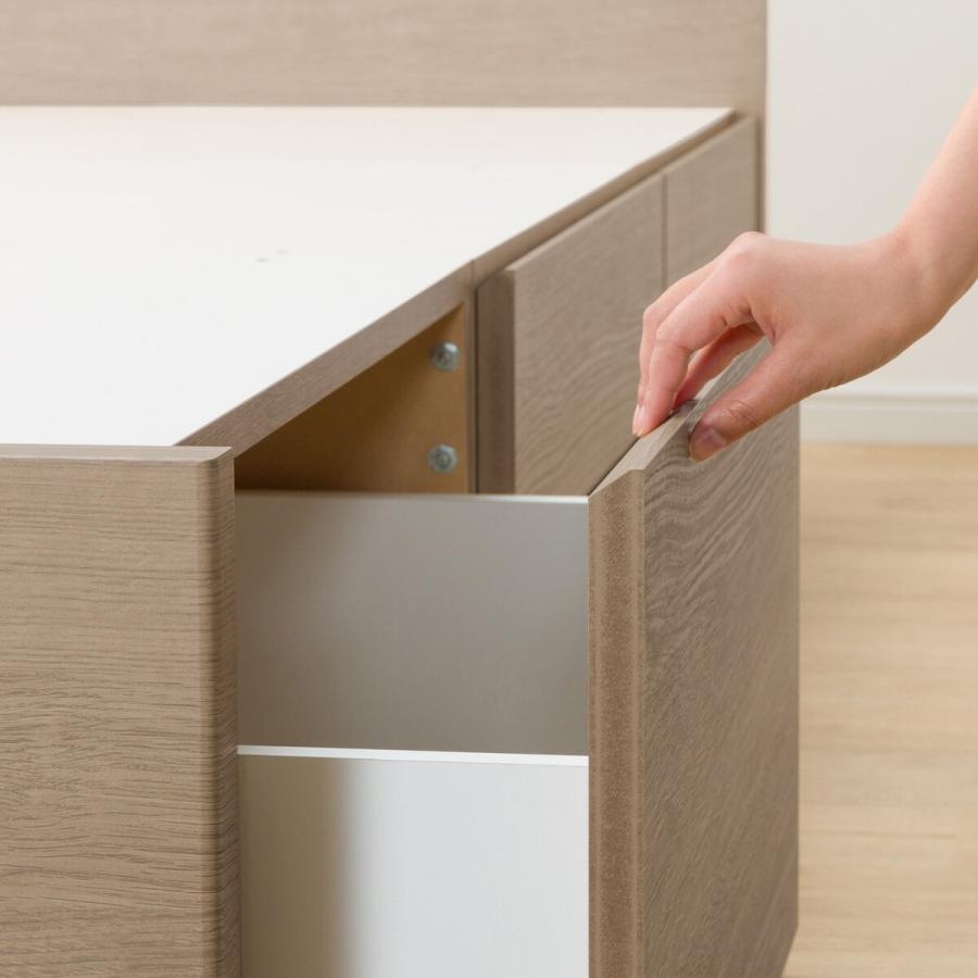 【6/1発送】ニトリ　シンプルすのこベッド ニトリ ベッド すのこセミダブルベッドフレーム(SP-001 MBR S