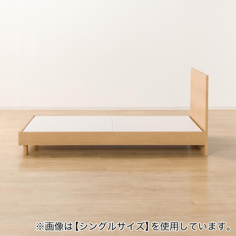 ニトリ セミダブルベッドフレーム(NS-001 LEG/LOW 床板 LBR ニトリ セミダブルベッドフレーム(NS-001 LEG/LOW 床板 LBR