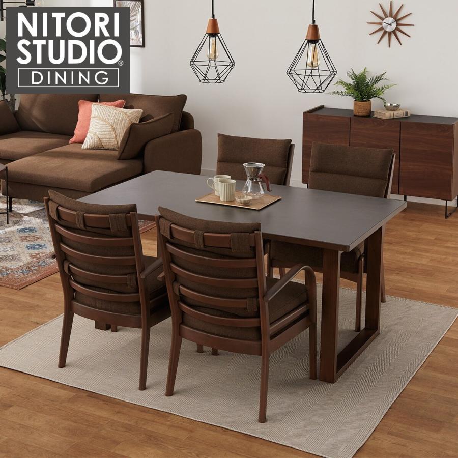 ニトリ ダイニングテーブル5点セット(NコレクションT-11U 150 ニトリ ダイニングテーブル5点セット(NコレクションT-11U 150