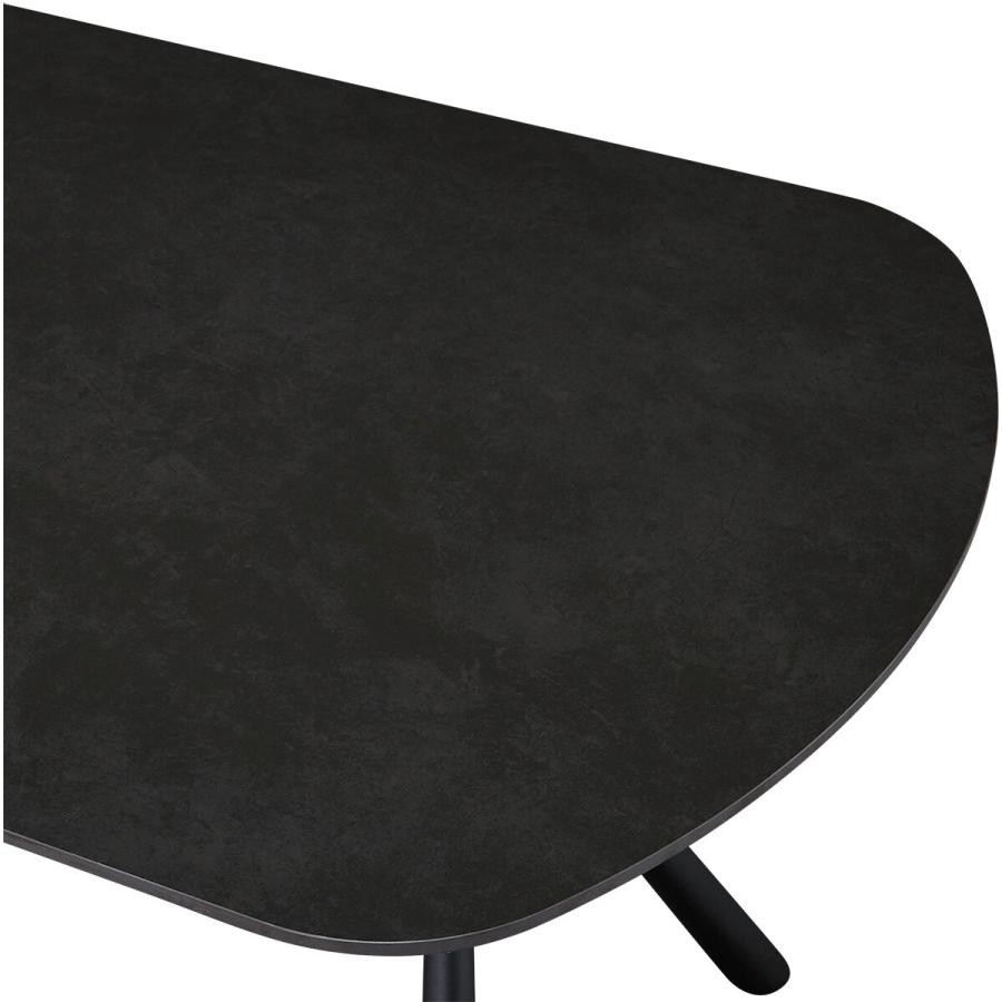 ニトリ（NITORI） セラミックダイニングテーブル(GN001 150 GY/BK