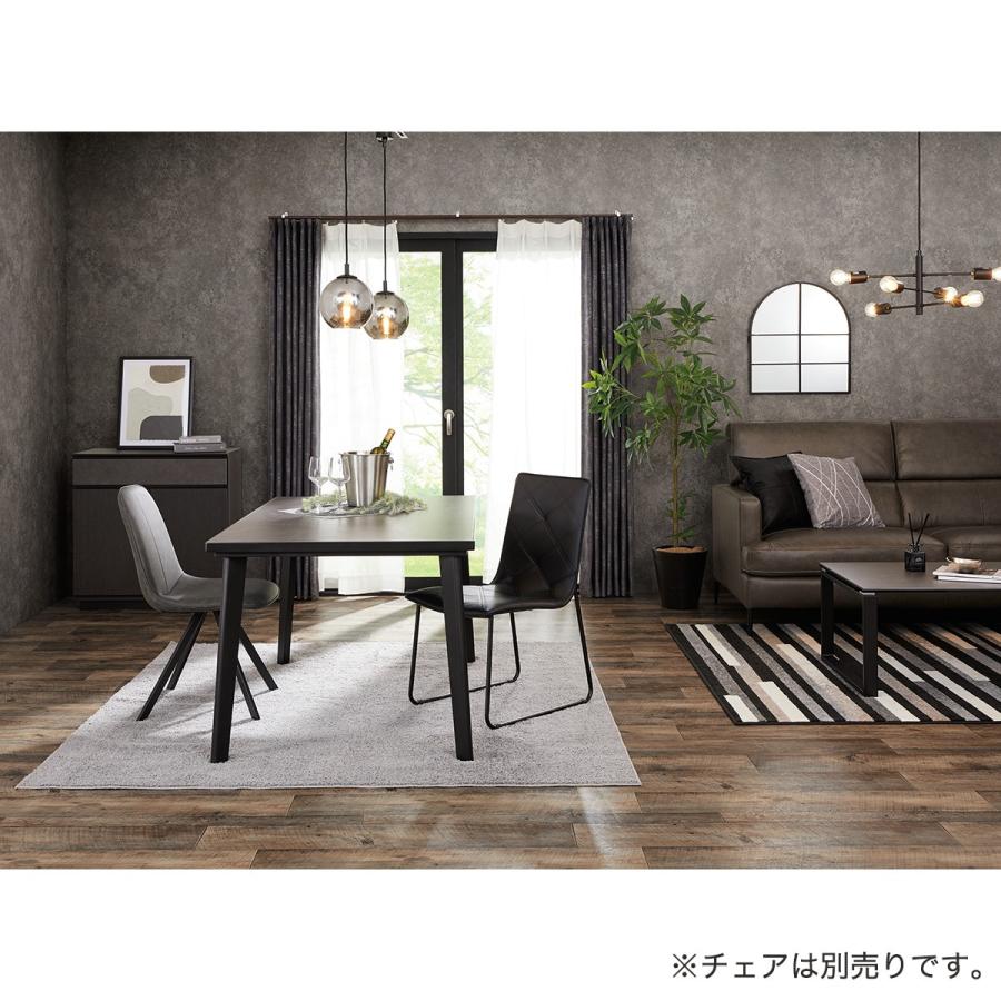 ニトリ（NITORI） セラミックトップテーブル(NコレクションT-12 135 BK