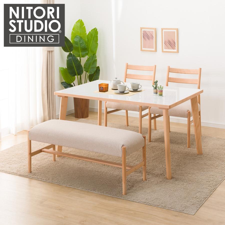 ニトリ ダイニングテーブル4点セット(NコレクションT-12 135 NA ニトリ ダイニングテーブル4点セット(NコレクションT-12 135 NA